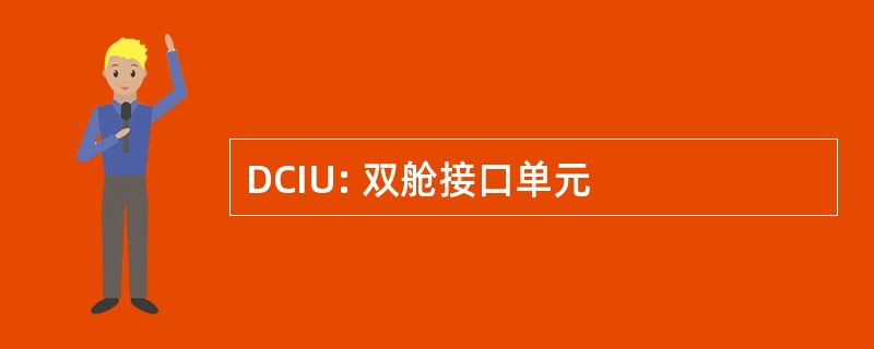 DCIU: 双舱接口单元