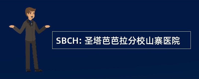 SBCH: 圣塔芭芭拉分校山寨医院