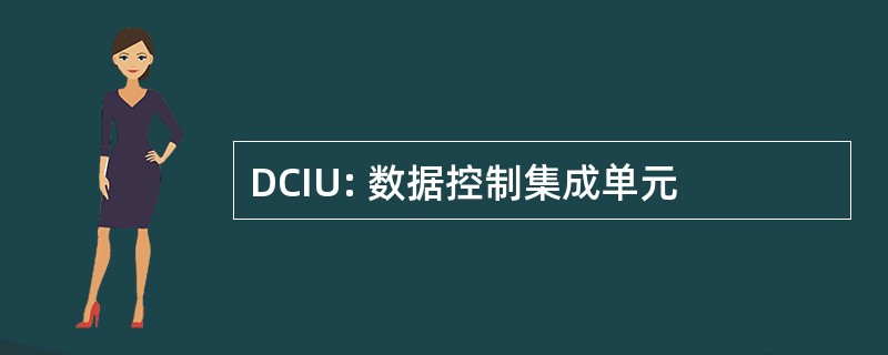 DCIU: 数据控制集成单元