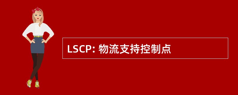 LSCP: 物流支持控制点