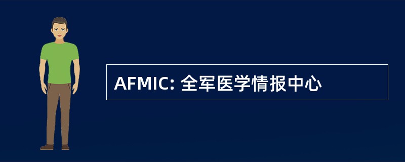 AFMIC: 全军医学情报中心