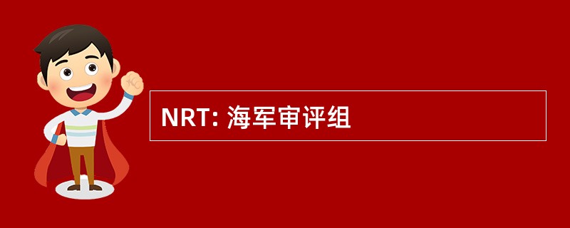 NRT: 海军审评组