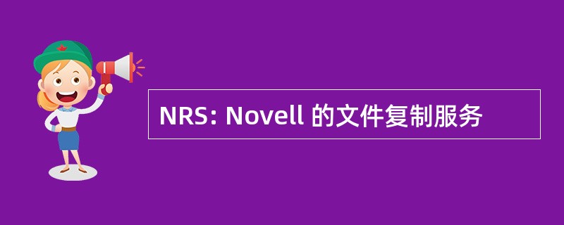 NRS: Novell 的文件复制服务