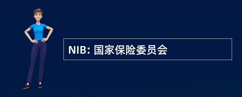 NIB: 国家保险委员会