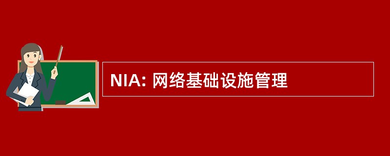 NIA: 网络基础设施管理