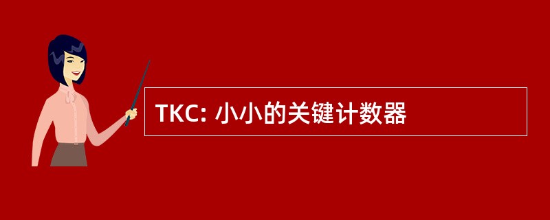 TKC: 小小的关键计数器