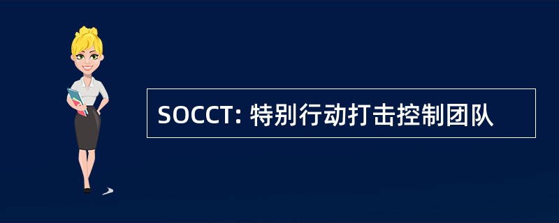 SOCCT: 特别行动打击控制团队