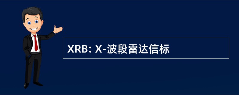 XRB: X-波段雷达信标