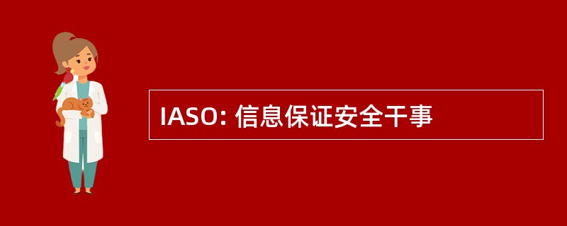 IASO: 信息保证安全干事