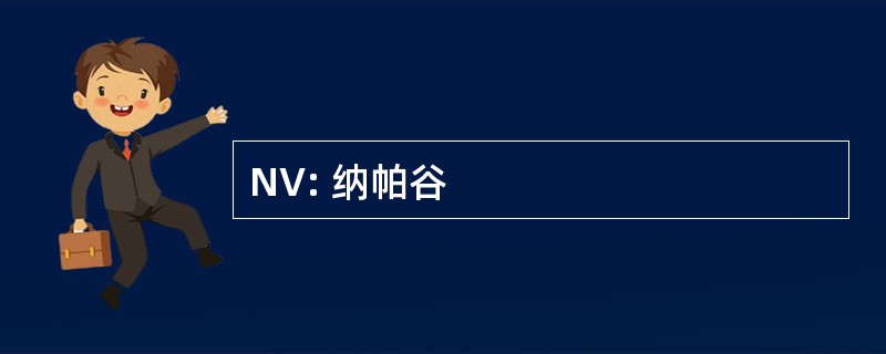 NV: 纳帕谷