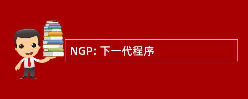 NGP: 下一代程序