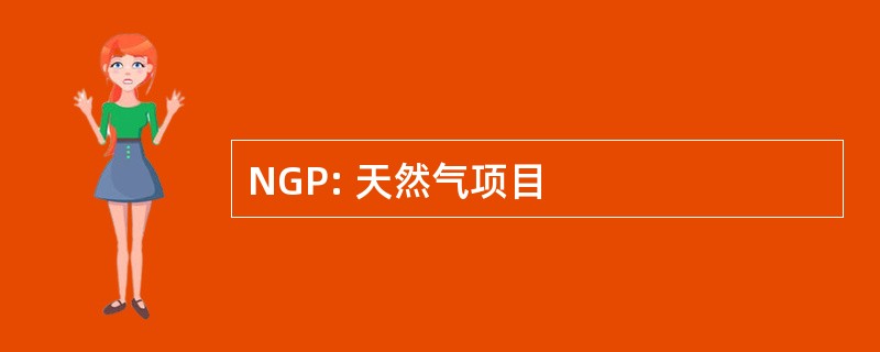 NGP: 天然气项目