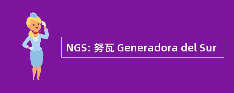 NGS: 努瓦 Generadora del Sur