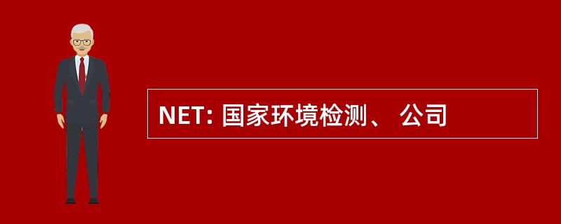 NET: 国家环境检测、 公司