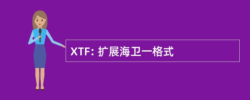 XTF: 扩展海卫一格式