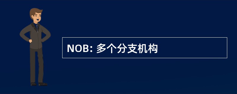 NOB: 多个分支机构