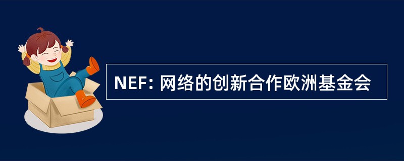 NEF: 网络的创新合作欧洲基金会