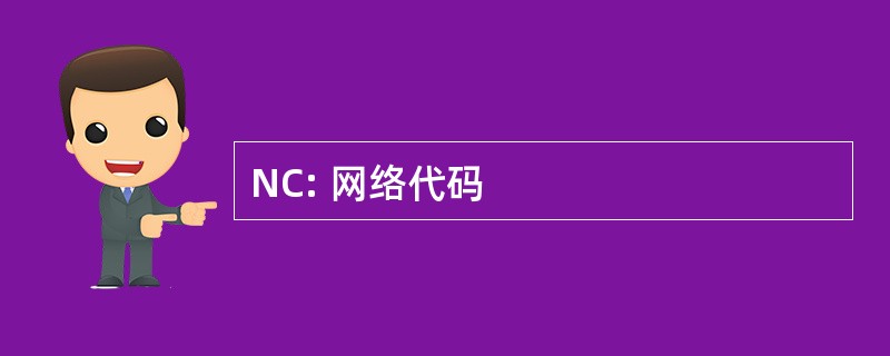 NC: 网络代码