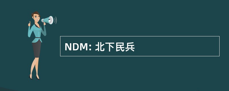 NDM: 北下民兵