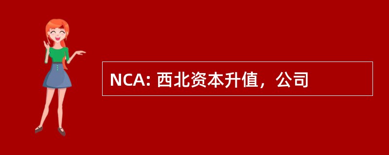 NCA: 西北资本升值，公司