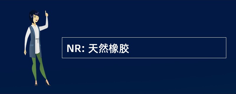 NR: 天然橡胶