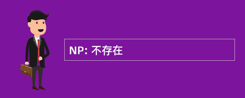 NP: 不存在