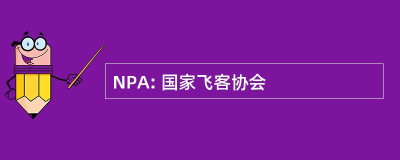 NPA: 国家飞客协会