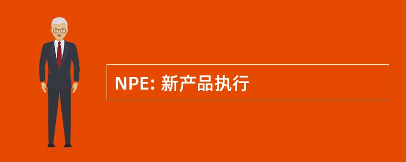 NPE: 新产品执行