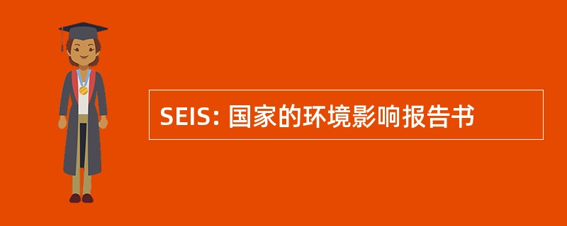 SEIS: 国家的环境影响报告书