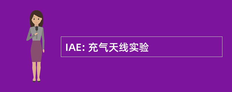 IAE: 充气天线实验