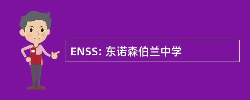 ENSS: 东诺森伯兰中学