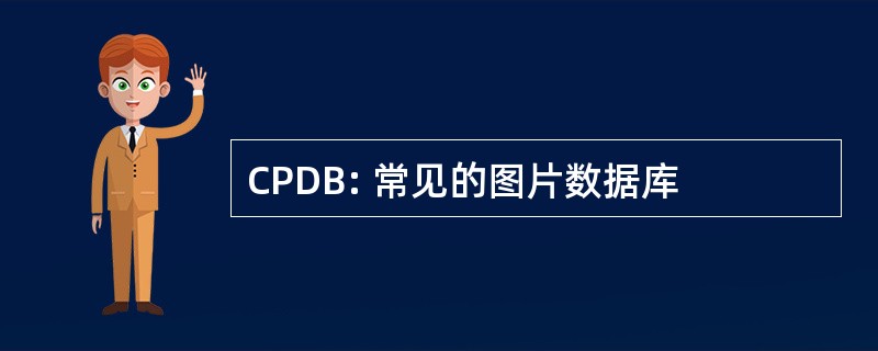 CPDB: 常见的图片数据库