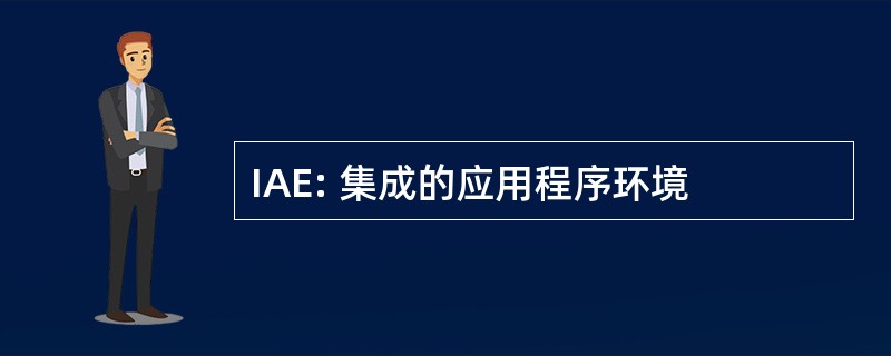 IAE: 集成的应用程序环境