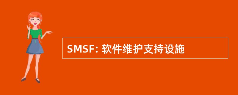 SMSF: 软件维护支持设施