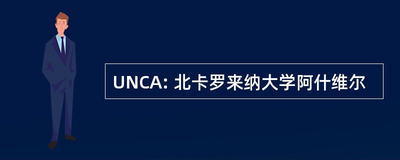 UNCA: 北卡罗来纳大学阿什维尔