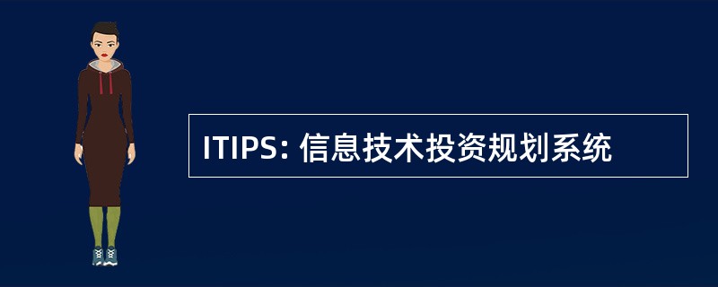 ITIPS: 信息技术投资规划系统