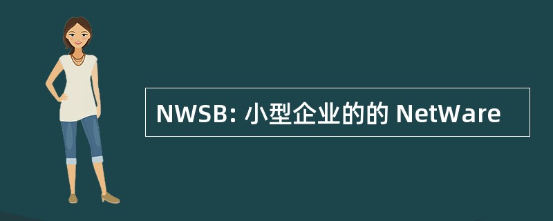 NWSB: 小型企业的的 NetWare