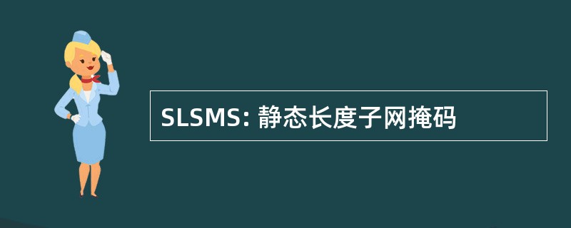 SLSMS: 静态长度子网掩码