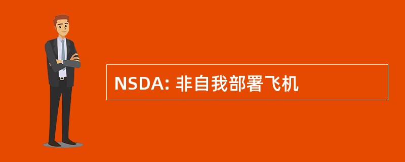 NSDA: 非自我部署飞机