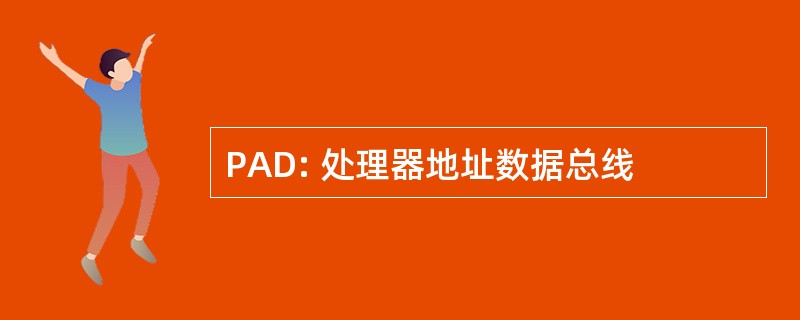 PAD: 处理器地址数据总线