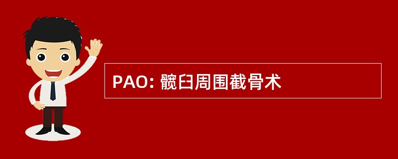 PAO: 髋臼周围截骨术