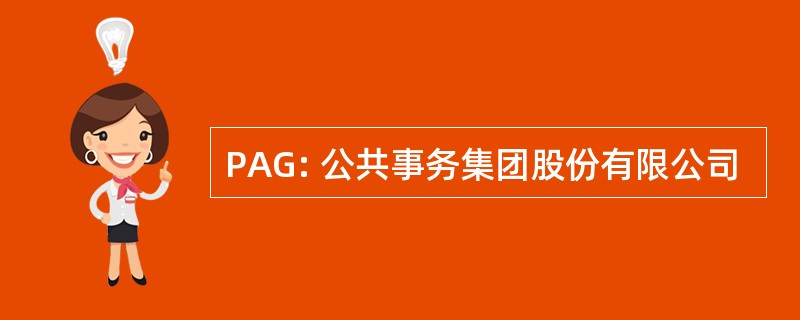 PAG: 公共事务集团股份有限公司