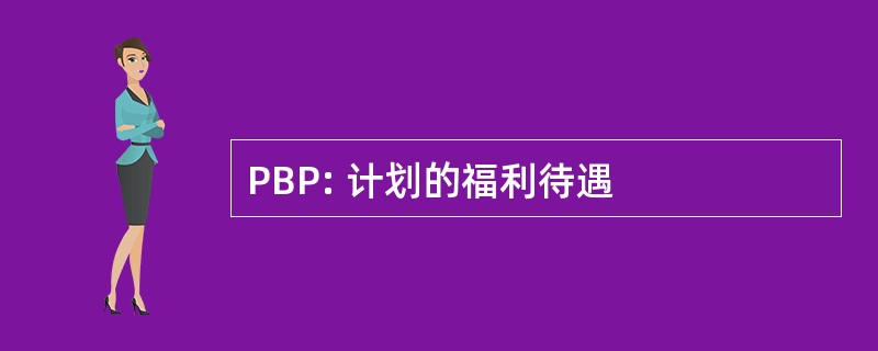 PBP: 计划的福利待遇