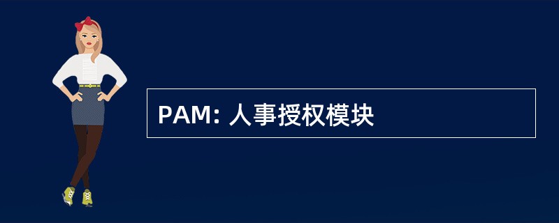 PAM: 人事授权模块