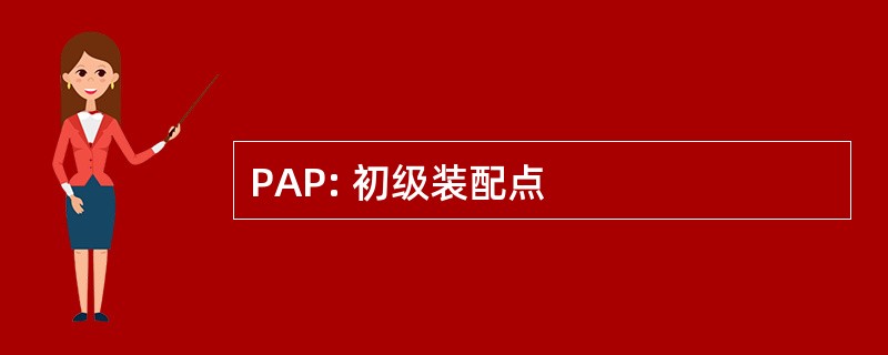 PAP: 初级装配点