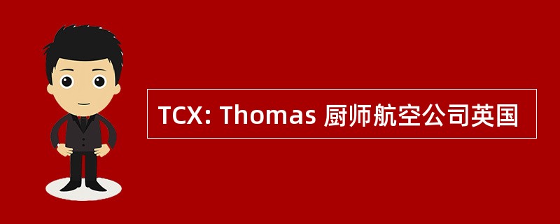 TCX: Thomas 厨师航空公司英国