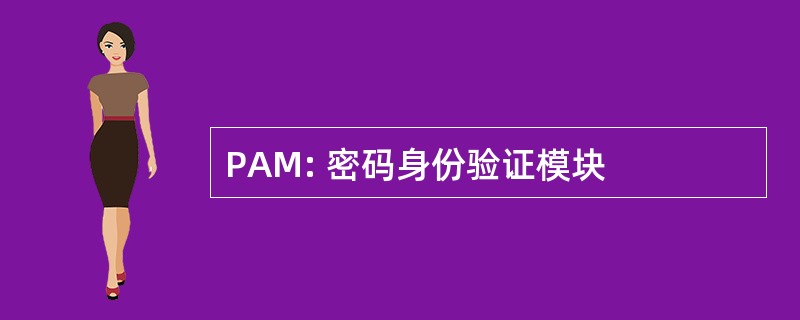 PAM: 密码身份验证模块