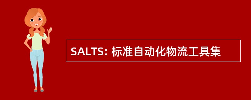 SALTS: 标准自动化物流工具集