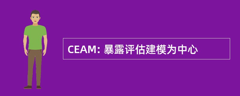 CEAM: 暴露评估建模为中心