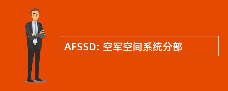 AFSSD: 空军空间系统分部